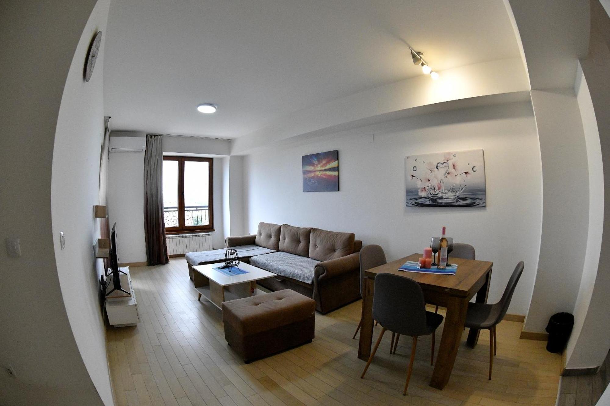 Skopje Starlight Apartments - Flatiron Bagian luar foto
